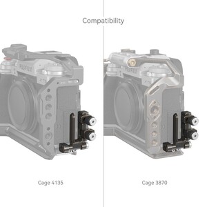 SmallRig FUJIFILM X-T5 4147 için HDMI ve USB-C Kablo Kelepçesi - Thumbnail