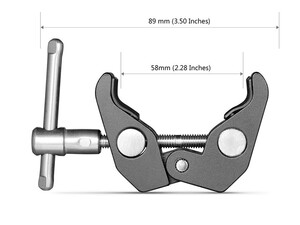 SmallRig 2058 İkili 1/4''-3/8'' Süper Clamp Seti - Thumbnail