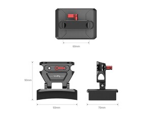 SmallRig MD3183B Ayarlanabilir Göğüs Pedi - Thumbnail