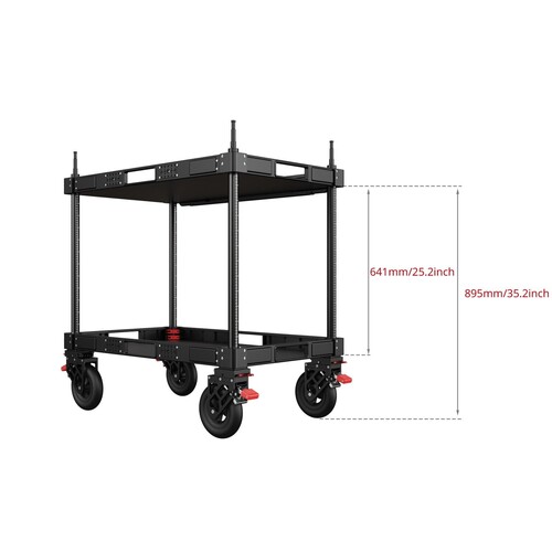 SmallRig MD5991 36'' Video Prodüksiyon Kamera Arabası (Lite)
