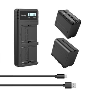 SmallRig NP-F970 Batarya ve Şarj Cihazı Kiti 3823 - Thumbnail