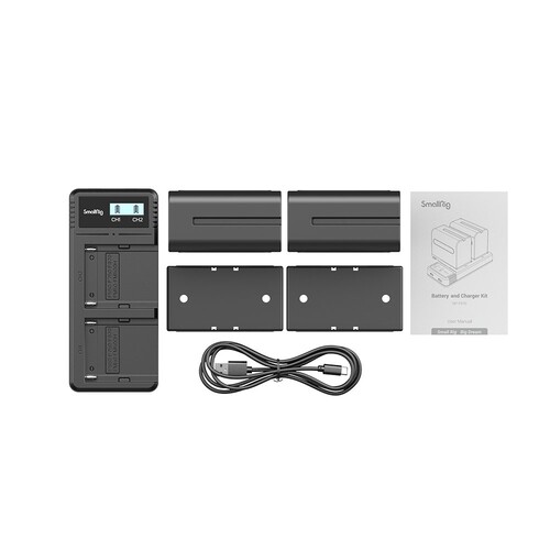 SmallRig NP-F970 Batarya ve Şarj Cihazı Kiti 3823