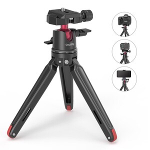 SmallRig Panoramik Top Kafalı Masa Üstü Mini Tripod BUT2664 - Thumbnail