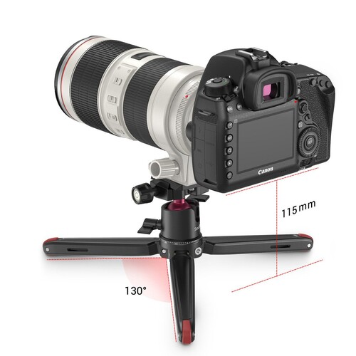 SmallRig Panoramik Top Kafalı Masa Üstü Mini Tripod BUT2664