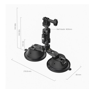 SmallRig SC-2K 3566 Taşınabilir Çift Vantuz - Thumbnail