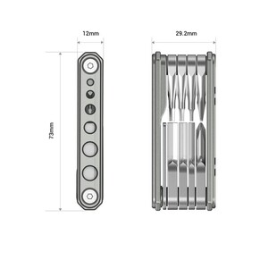 SmallRig TC2713 9'u 1 Arada Katlanır Çok Amaçlı Alet Seti - Thumbnail