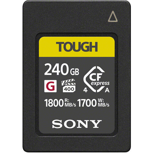 Sony 240GB CFexpress 4.0 Type A TOUGH Hafıza Kartı