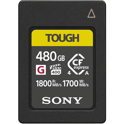 Sony 480GB CFexpress 4.0 Type A TOUGH Hafıza Kartı