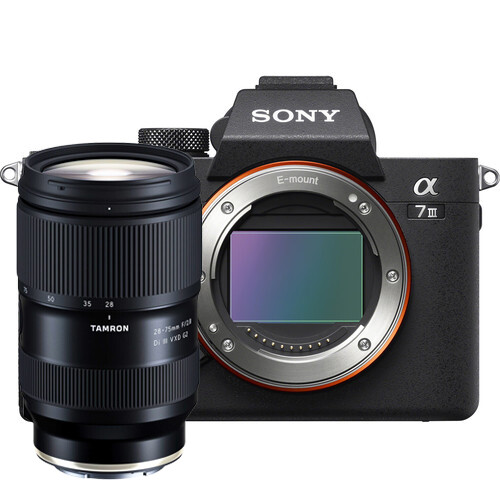 Sony Alpha A7 III + Tamron 28-75mm f/2.8 G2 Lens Kit