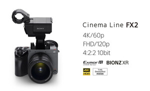 Sony FX2 Cinema Camera XLR-H1 Handle ile Birlikte - Thumbnail