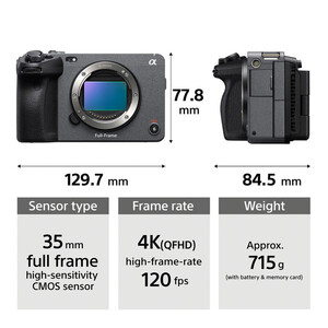 Sony FX3A Cinema Camera - Thumbnail