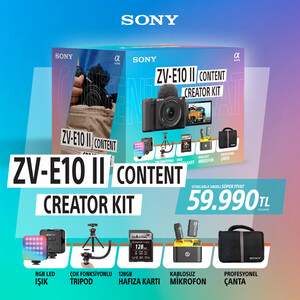 Sony ZV-E10 II Content Creator Kit - Thumbnail