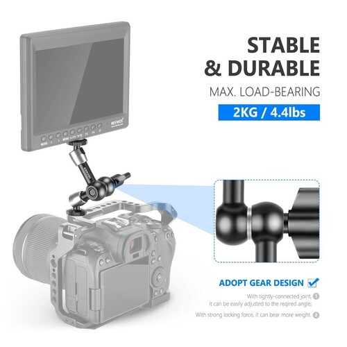 ST-15 5.9'' 15cm 1/4'' Vidalı Magic Arm