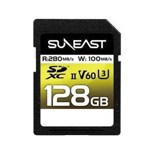 Suneast 128GB 280MB/s Ultimate Pro UHS-II SDXC Hafıza Kartı (V60 Series) - Thumbnail