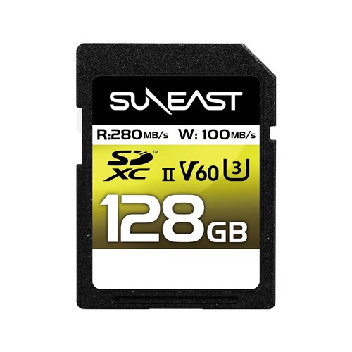 Suneast 128GB 280MB/s Ultimate Pro UHS-II SDXC Hafıza Kartı (V60 Series)
