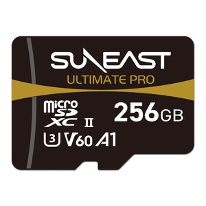 Suneast 256GB 280MB/s Ultimate Pro UHS-II microSDXC Hafıza Kartı (V60 Series) - Thumbnail