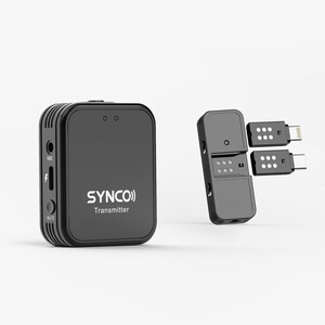 Synco G1TL İki Kişilik Yaka Mikrofonu (Type-C / Lightning) - Thumbnail