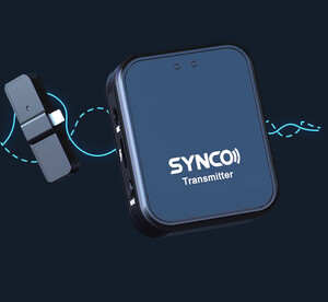 Synco G1TL İki Kişilik Yaka Mikrofonu (Type-C / Lightning) - Thumbnail