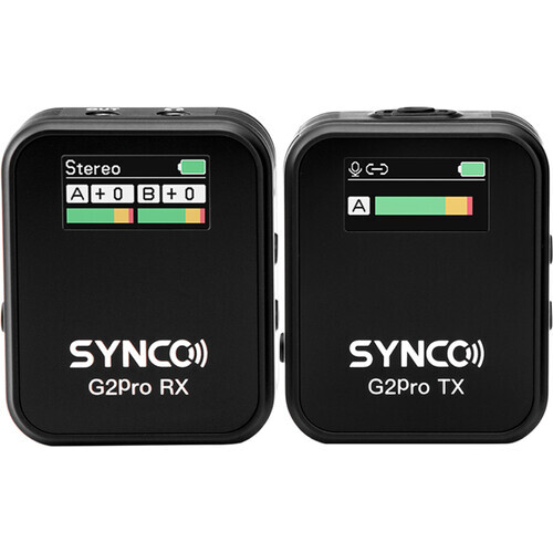 Synco G2(A1) Pro Kablosuz Yaka Mikrofonu