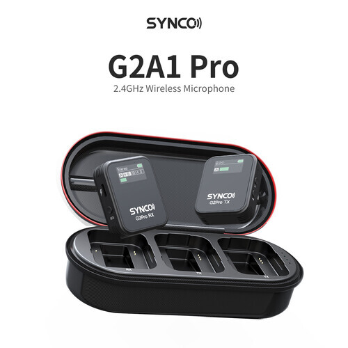 Synco G2(A1) Pro Kablosuz Yaka Mikrofonu