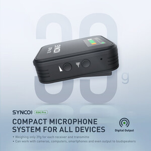Synco G2(A1) Pro Kablosuz Yaka Mikrofonu - Thumbnail