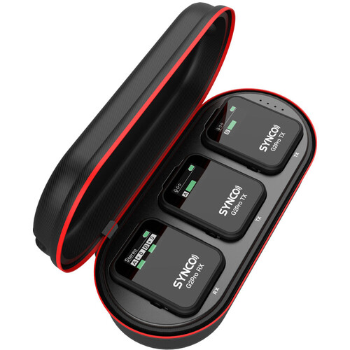 Synco G2(A2) Pro 2 Kişilik Kablosuz Yaka Mikrofon