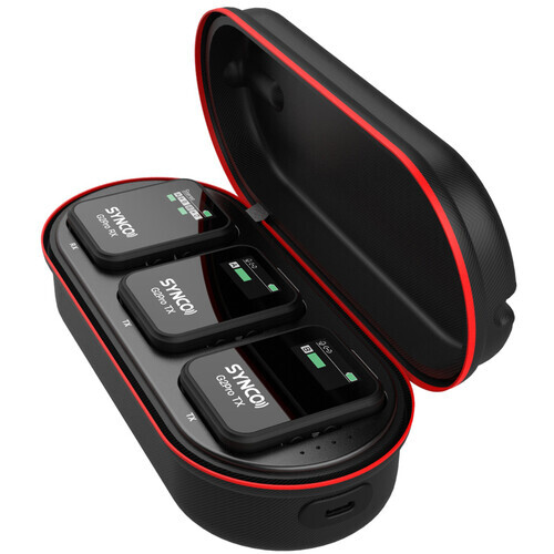 Synco G2(A2) Pro 2 Kişilik Kablosuz Yaka Mikrofon