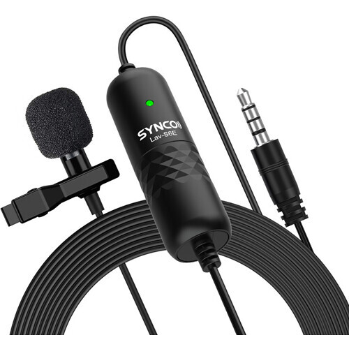 Synco Lav-S6E 6m Kablolu Yaka Mikrofonu