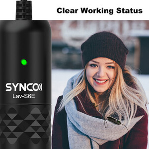 Synco Lav-S6E 6m Kablolu Yaka Mikrofonu - Thumbnail