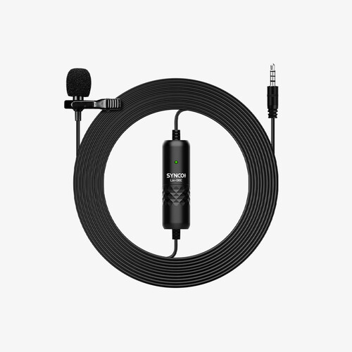 Synco Lav-S6E 6m Kablolu Yaka Mikrofonu