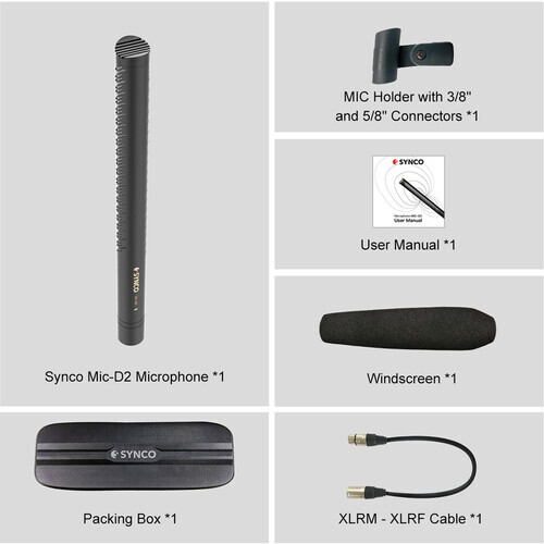 Synco Mic-D2 Shotgun Mikrofonu