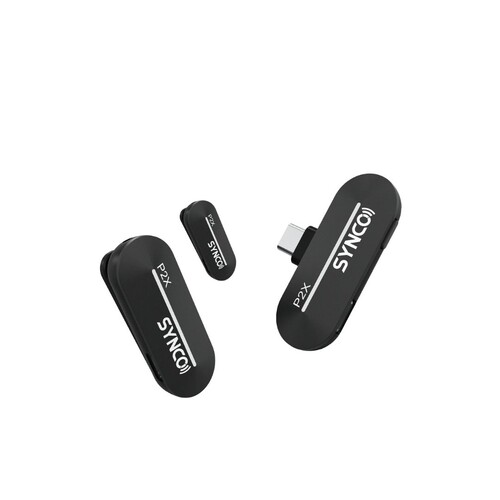 Synco P2XT 2 Kişilik Type-C Yaka Mikrofonu