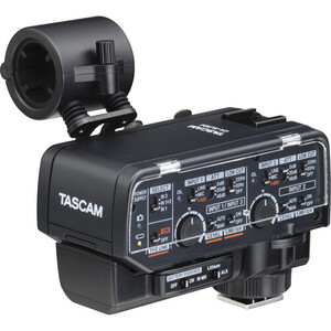 Tascam CA-XLR2D-AN Kamera Üstü XLR Mikrofon Adaptörü (3.5mm Analog) - Thumbnail