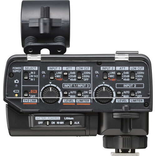 Tascam CA-XLR2D-AN Kamera Üstü XLR Mikrofon Adaptörü (3.5mm Analog)
