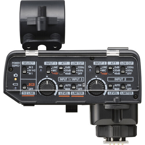 Tascam CA-XLR2D-F Kamera Üstü XLR Mikrofon Adaptörü (FujiFilm)