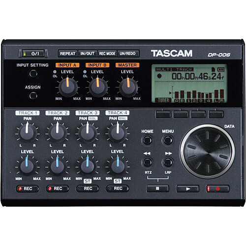Tascam DP-006 6 Kanal Digital Pocketstudio
