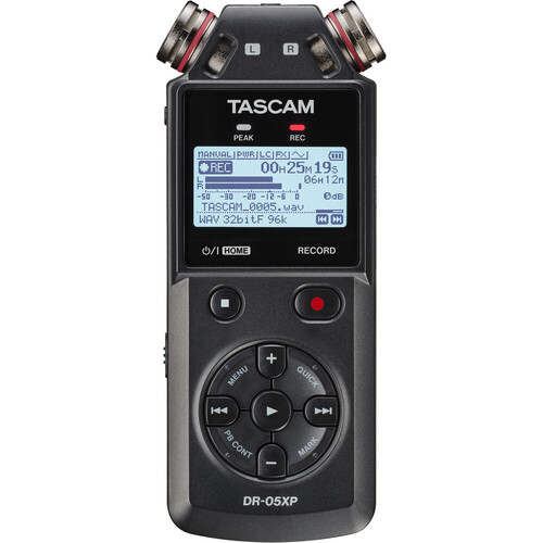 Tascam DR-05XP 2 Kanal 32-Bit Float Ses Kayıt Cihazı