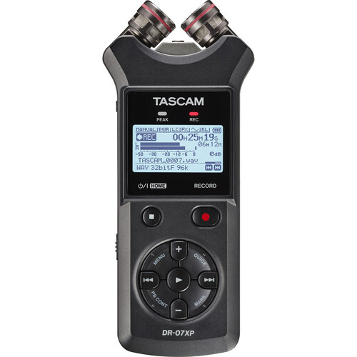 Tascam DR-07XP 2 Kanal 32-Bit Float Ses Kayıt Cihazı
