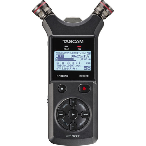 Tascam DR-07XP 2 Kanal 32-Bit Float Ses Kayıt Cihazı