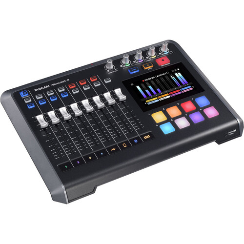 Tascam Mixcast 4 Mikser & Kaydedici ve USB Ses Arabirimi