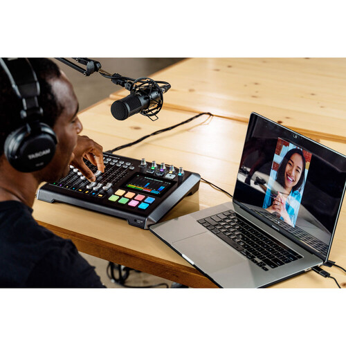 Tascam Mixcast 4 Mikser & Kaydedici ve USB Ses Arabirimi