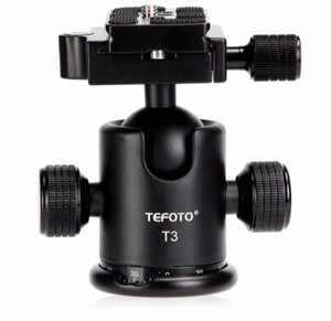 ANDOER - Tefoto T3 Kamera Tripod Top Kafa Ballhead T1101