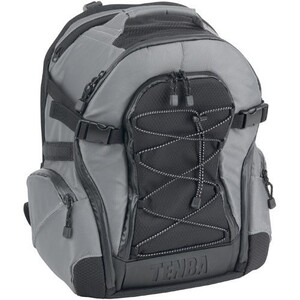 Tenba Shootout Backpack, Small (Silver and Black) - Thumbnail
