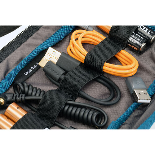 Tenba Tools-Series Duo 4 Cable Pouch (Black)