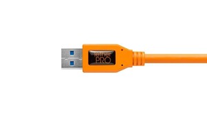 Tether Tools TetherPro USB 3.0 to Micro-B Turuncu 30 cm Bağlantı Kablosu - Thumbnail