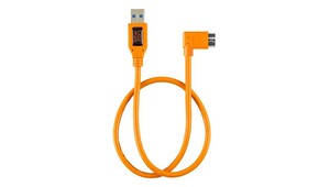 Tether Tools TetherPro USB 3.0 to USB 3.0 Micro-B 5-Pin Dik Açılı 50 cm Bağlantı Kablosu - Thumbnail