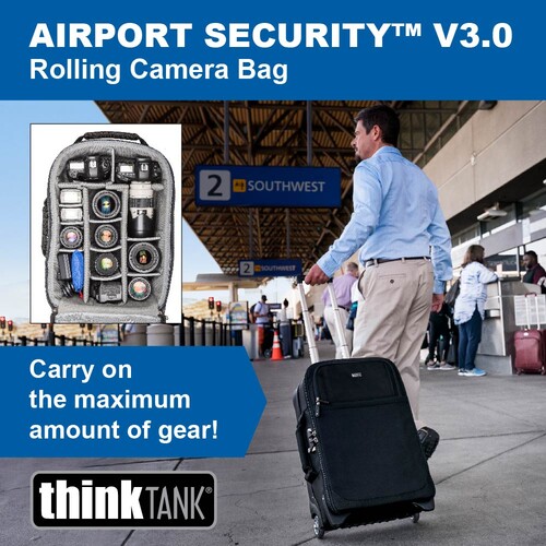 Think Tank Photo Airport Security V3.0 (Siyah)