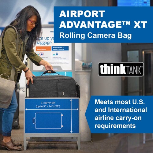 ThinkTank Airport Advantage™ XT Tekerlekli Kamera Çantası (Black)