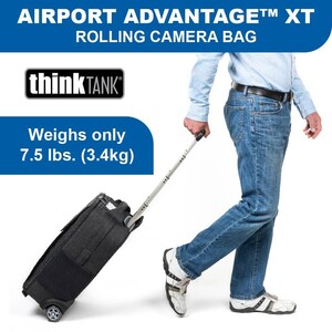 ThinkTank Airport Advantage™ XT Tekerlekli Kamera Çantası (Black) - Thumbnail