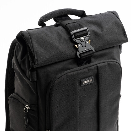 ThinkTank FocusPoint Rolltop Kamera Sırt Çantası (Asphalt Black, 22 L)